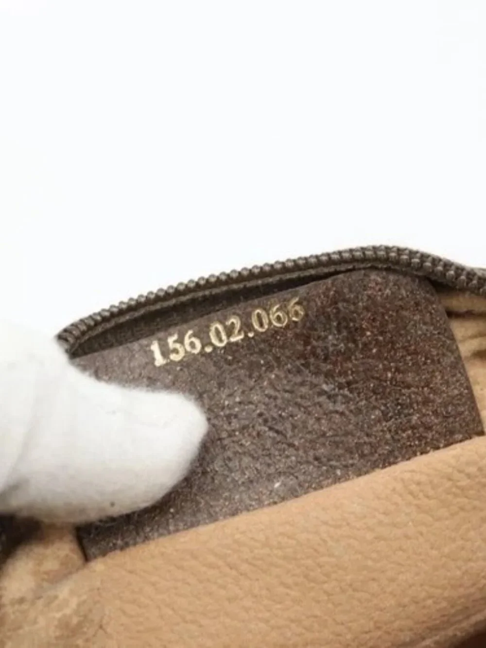 GUCCI GG Supreme Web Sherry Line Bag PVC Beige Gold 156 02 066 Auth 171266 - Picture 14 of 16